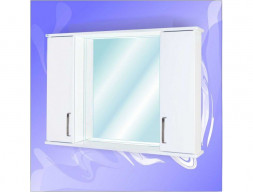 Зеркало-Шкаф для Ванной «Андария» Байкал Фасад 1000 (Ш53 Ф)