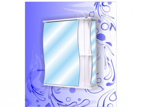 Зеркало-Шкаф для Ванной «Андария» Бриз 2 600, Люкс, Левый(Правый) (Ш19 Л ЛЕВ. (ПР.))