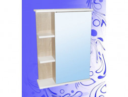 Зеркало-Шкаф для Ванной «Андария» Венера 500, Дуб Сонома, Левый (Правый) (Ш 2 ДС ЛЕВ. (ПР.))