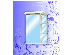 Зеркало-Шкаф для Ванной «Андария» Венера 500, Левый(Правый), Свет (Ш 2 ЛЕВ.СВ. (ПР.))