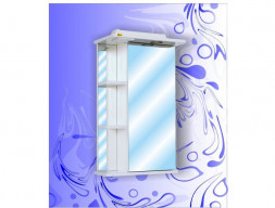 Зеркало-Шкаф для Ванной «Андария» Мини Венера 430, Левый(Правый), Свет (Ш 2/1 ЛЕВ.СВ. (ПР.))