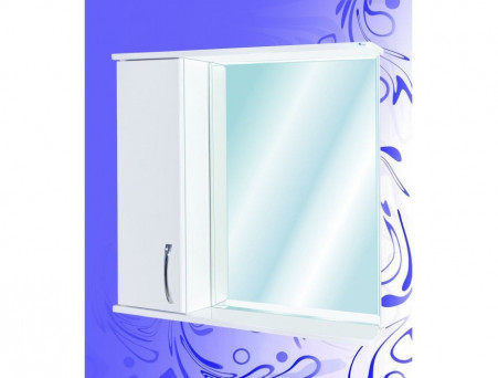 Зеркало-Шкаф для Ванной «Андария» Гамма Фасад 650, Левый(Правый) (Ш65 Ф ЛЕВ. (ПР.))