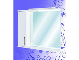 Зеркало-Шкаф для Ванной «Андария» Гамма Фасад 700, Левый ( Правый), Свет (Ш84 Ф ЛЕВ. (ПР.))