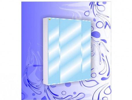 Зеркало-Шкаф для Ванной «Андария» Коралл 600, Люкс (Ш26/1 З)