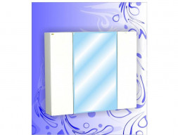 Зеркало-Шкаф для Ванной «Андария» Коралл Фасад 1000, Люкс (Ш26/5 Ф)