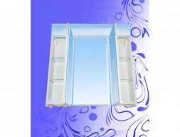 Зеркало-Шкаф для Ванной «Андария» Самуи-1 600, Люкс (Ш86/1-1)