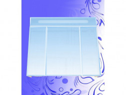 Зеркало-Шкаф для Ванной «Андария» Самуи-1 800, Люкс (Ш86/3-1)