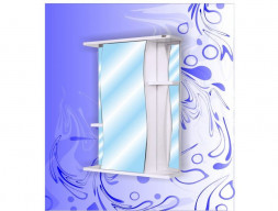 Зеркало-Шкаф для Ванной «Андария» Шторм 550 (Ш17)