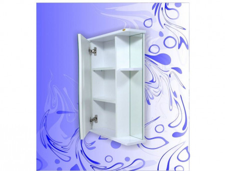 Зеркало-Шкаф для Ванной «Андария» Шторм 650 (Ш27)