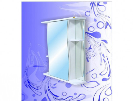 Зеркало-Шкаф для Ванной «Андария» Шторм 650 (Ш27)