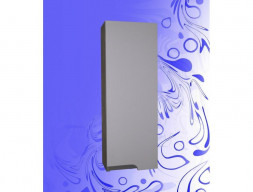 Шкаф для Ванной «Андария» Брус 700x250x150, Люкс, Смоки Рикамо Софт - Лиловый Рикамо Софт, Левый(Правый) (Ш89/4 Л ЛЕВ. (ПР.))