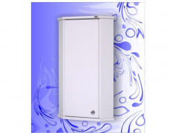 Шкаф для Ванной «Андария» угловой Сильвер 700x300x300 Фасад, Левый(Правый) (Ш31 Ф ЛЕВ. (ПР.))