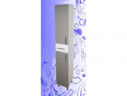 Пенал для Ванной «Андария» №1, 270, Африканское Лапачо Латте-Милк, Левый(Правый) (П 3 АФР.ЛАП.ЛАТТЕ-МИЛК ЛЕВ. (ПР.))