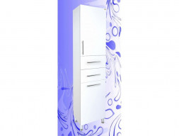 Пенал для Ванной «Андария» №10, 400, Люкс, Левый(Правый) (П 1 К 2Я Л ЛЕВ. (ПР.))