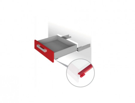 Пенал для Ванной «Андария» №15, 400, Люкс, Дуб Винтаж Графит-Белый, Левый(Правый) (П 1 Б/Р Л ДУБ ВИНТ.ГРАФ.-БЕЛ. ЛЕВ.(ПР.))