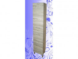 Пенал для Ванной «Андария» №15, 400, Люкс, Дуб Мелфорд Грей, Левый(Правый) (П 1 Б/Р Л ДУБ МЕЛФ.ГРЕЙ ЛЕВ. (ПР.))