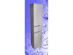 Пенал для Ванной «Андария» №45, 400, Люкс, Доводчик, Смоки Рикамо Софт - Лиловый Рикамо Софт, Левый (Правый) (П 1.4 Л СРС-ЛРС ЛЕВ.(ПР.))