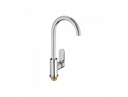 Смеситель для Кухни «BACH» С-образный, Однорычажный (ME1020-02)