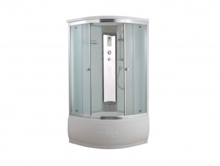Душевая Кабина «Timo» Comfort Fabric Glass, Четверть круга 100x100x220 (T-8800 F)