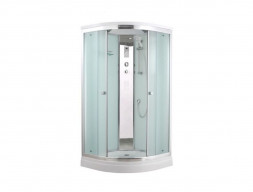 Душевая Кабина «Timo» Comfort Fabric Glass, Четверть круга 100x100x220 (T-8801 F)