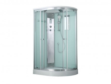 Душевая Кабина «Timo» Comfort Fabric Glass, Асимметричная 120x85x220 (T-8802L F)