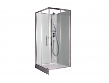 Душевая Кабина «Timo» Premium, Квадратная 100x100x222 Без Крыши (ILMA 101)