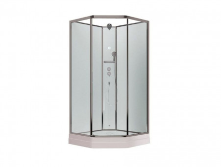 Душевая Кабина «Timo» Premium, Пятиугольная 90x90x222 L/R Без Крыши (ILMA 709)