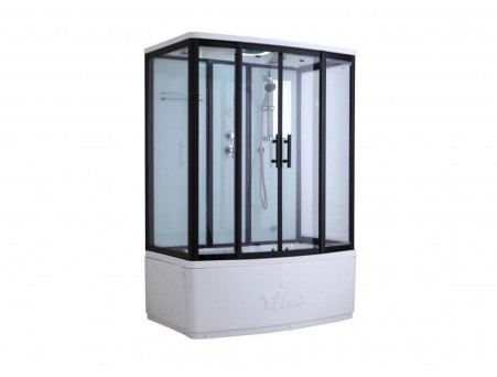 Душевая Кабина «Timo» Standart Black, Прямоугольная 170x88x220 (Т-6670 B)