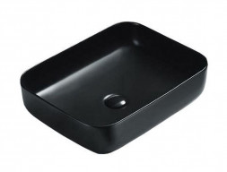 Накладная Раковина «Timo» Soli, Прямоугольная 51x39,5 Черная Матовая (TK-305 MB)