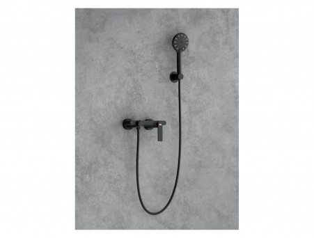 Смеситель «Timo» Anni для Ванны и Душа Черный Матовый (2714/03Y)