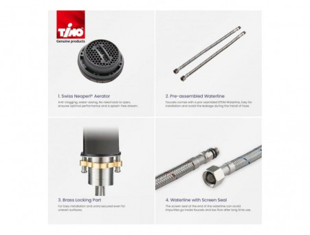 Смеситель «Timo» Briana для Раковины (7111/00F)