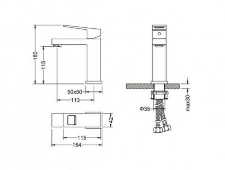 Смеситель «Timo» Briana для Раковины (7161/00F)