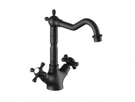 Смеситель «Timo» Nelson для Раковины Черный Матовый (0143/03F)