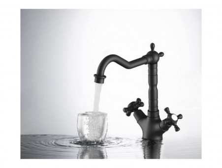 Смеситель «Timo» Nelson для Раковины Черный Матовый (0143/03F)