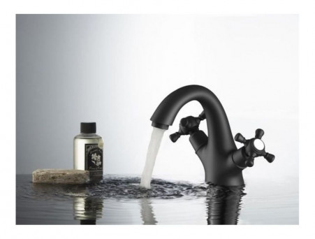 Смеситель «Timo» Nelson для Раковины Черный Матовый (1911/03F)