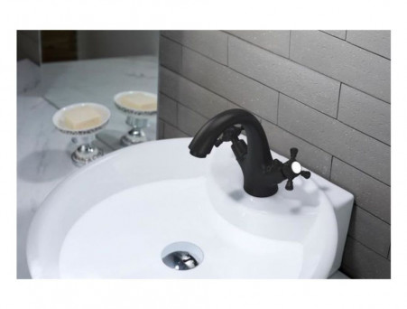 Смеситель «Timo» Nelson для Раковины Черный Матовый (1911/03F)