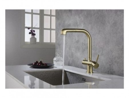 Смеситель «Timo» Saona для Кухни с Функцией Подключения Фильтра Антик (2346/02FL)