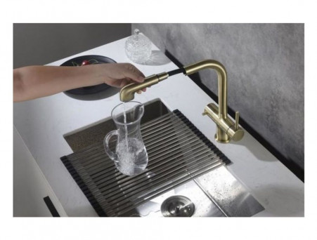 Смеситель «Timo» Saona для Кухни с Функцией Подключения Фильтра Антик (2346/02FL)