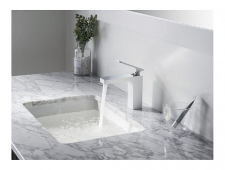 Смеситель «Timo» Torne для Раковины Хром/Белый (4361/00-16F)