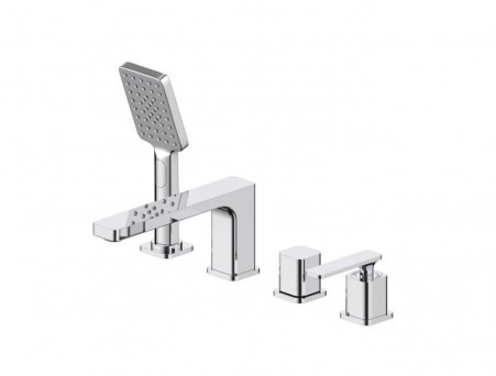 Смеситель на Борт Ванны «Timo» Torne Хром на 4 Отверстия (4330/00Y)