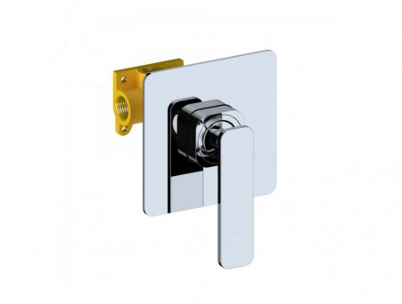 Гигиенический Душ со Смесителем «Timo» Torne Chrome Скрытый Монтаж, Квадратный (4389/00SM)