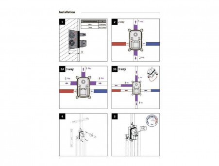 Душевой Комплект «Timo» Briana Хром с Изливом, Прямоугольный (SX-7119/00SM)