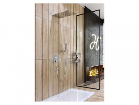 Душевой Комплект «Timo» Briana Хром с Изливом, Прямоугольный (SX-7119/00SM)