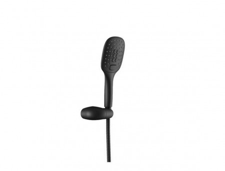 Душевой Комплект «Timo» Helmi Черный Матовый, Прямоугольный (SX-4069/03SM)