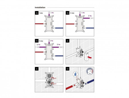 Душевой Комплект «Timo» Petruma Хром с Термостатом и Изливом, Квадратный (SX-5019/00SM)