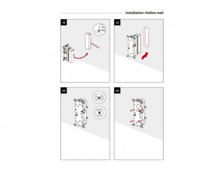 Душевой Комплект «Timo» Petruma Черный Матовый с Термостатом, Прямоугольный (SX-5039/03SM)