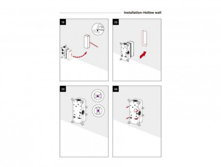 Душевой Комплект «Timo» Petruma Черный Матовый с Термостатом, Прямоугольный (SX-5059/03SM)