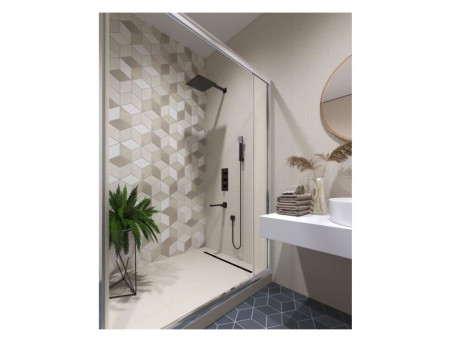 Душевой Комплект «Timo» Petruma Черный Матовый с Термостатом и Изливом, Квадратный (SX-5149/03SM)