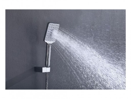 Душевой Комплект «Timo» Selene Черный Матовый, Квадратный (SX-2029/03SM)