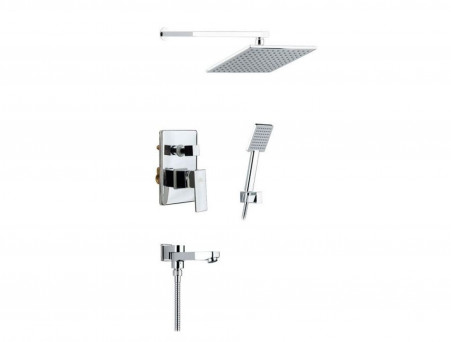 Душевой Комплект «Timo» Selene Chrome, Прямоугольный (SX-3069/00SM (1113))